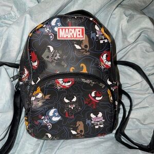 Marvel Mini Backpack - Venom & Characters Print